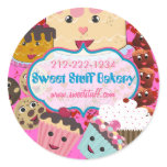 Sweet Stuff Candy Cake Cookies and Cupcake Sticker