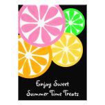 Sweet Summer Time Treats Party Invite