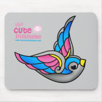 sweet swallow mousepads by thecuteinstitute sweet swallow mousepads