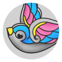 sweet swallow stickers