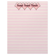Sweet Sweet Treats Recipe Paper letterhead by LulusLand Sweet Sweet Treats Recipe Paper letterhead