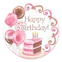 Sweet Sweets Happy Birthday Sticker stickers