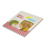 Sweet Tea, Biscuits & Green Tomato Kitchen Tile