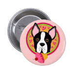 Sweet Terrier Button