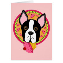 Sweet Terrier Greeting Cards