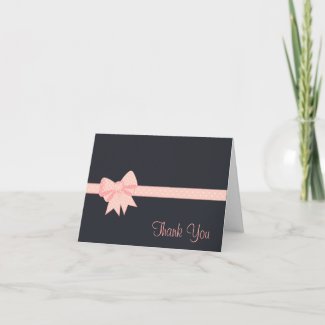 Sweet Thank You Note Card card