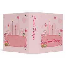 Sweet Things Large Recipe Binder