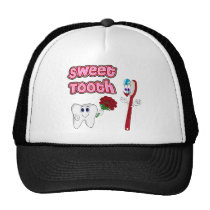 Sweet Tooth Cute Cartoon T-shirts For Women hats