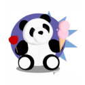 Sweet-tooth Panda t-shirts