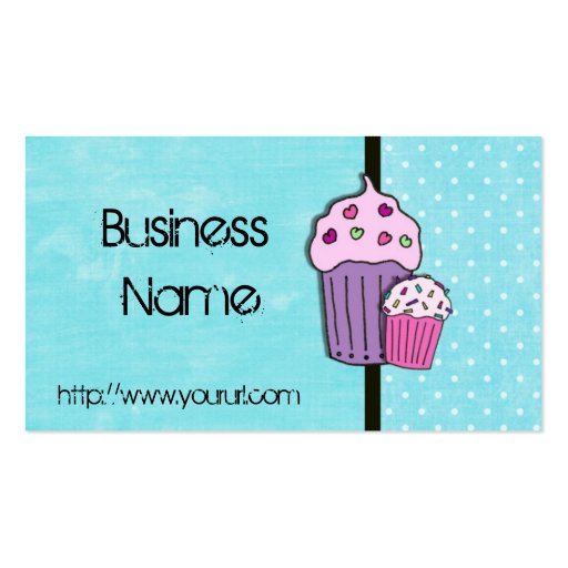 Sweet Treats Business Card (front side)