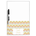 Sweet Treats {chevron pattern} Dry Erase Board