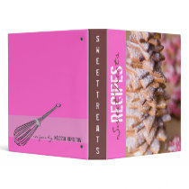 Sweet Treats Recipe Binder