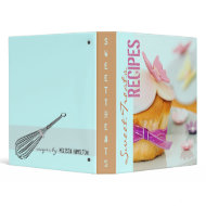 Sweet Treats Recipe Binder binder