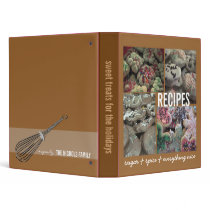 Sweet Treats Recipe Binder