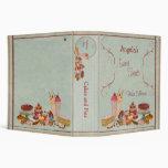 Sweet Treats Recipe Collection 3 Ring Binder