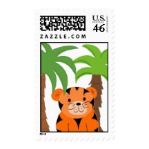 Sweet Trina the Tiger Stamp