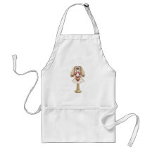 sweet valentine bunny rabbit aprons