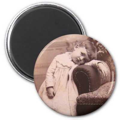 Sweet Victorian Child Magnet