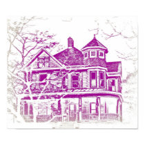 Sweet Victorian home posters