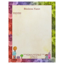 Sweet Village Business Letterhead by daphne1024 Sweet Village Business Letterhead