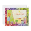 Sweet Village New Home Party Invitation invitation