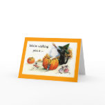 Sweet Vintage Halloween Greeting Card