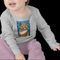 Sweet William - Orange Tabby Cat Art t-shirts