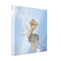 Sweet Young Angel Canvas Print