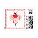 SweetBee Bumble Bee Postage Stamp