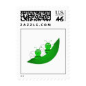 SweetBee Twin Bumble Bees Postage Stamp