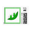 SweetBee Twin Bumble Bees Postage Stamp