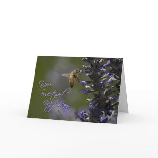 Sweetened Thank You card