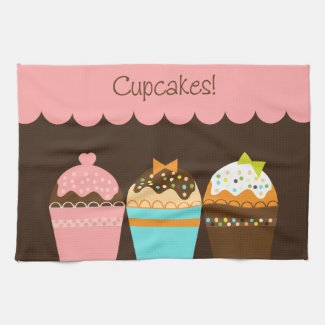 Sweetest Cupcakes Tea Towel mojo_kitchentowel