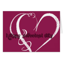 Sweetest Day Grunge Graphic cards by partypassion Sweetest Day Grunge Graphic cards