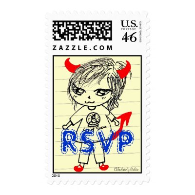 Sweetest Devil- RSVP Postage
