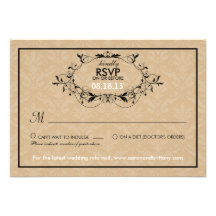 Sweetest Love Cakepop Modern Wedding RSVP Custom Invitation