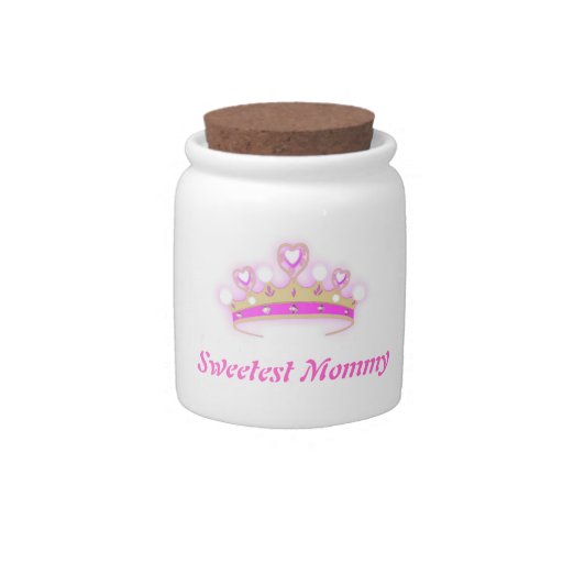 Sweetest Mom Candy Jar