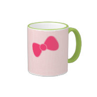 Sweetest Pink Bow Coffee Mug