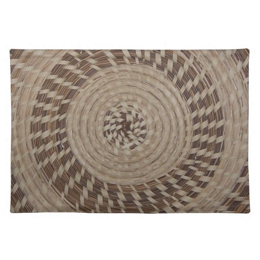 sweetgrass basket placemat Zazzle