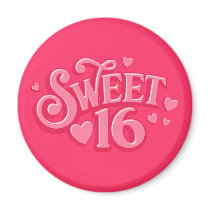 Sweetheart 16 magnet