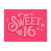 Sweetheart 16 post cards