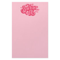Sweetheart 16 stationery paper