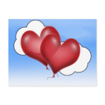 Sweetheart Balloons postcards