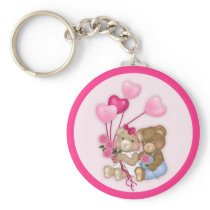 Sweetheart Bears keychain