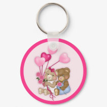 Sweetheart Bears keychain by SpiceTree_Weddings Sweetheart Bears keychain