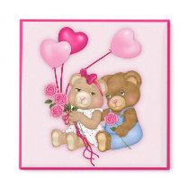 Sweetheart Bears magnets by Spice Sweetheart Bears magnets