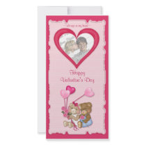 Sweetheart Bears Photo Card Template