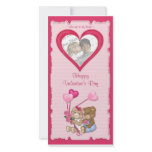 Sweetheart Bears Photo Card Template