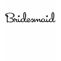 Sweetheart Bridesmaid Baby Doll T-Shirt