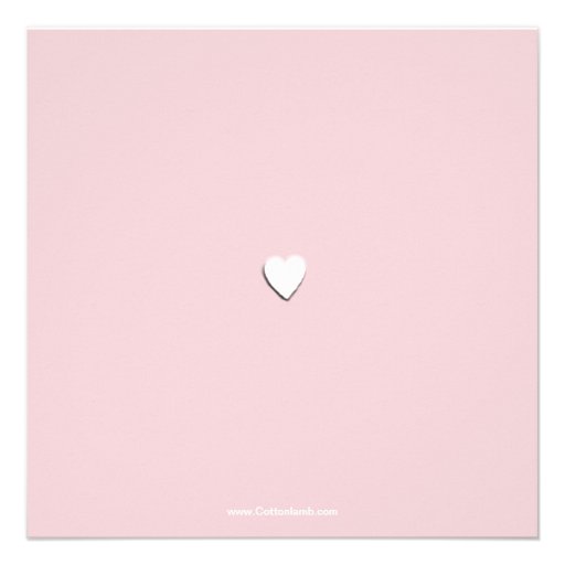 Sweetheart Corners Religious Invitation